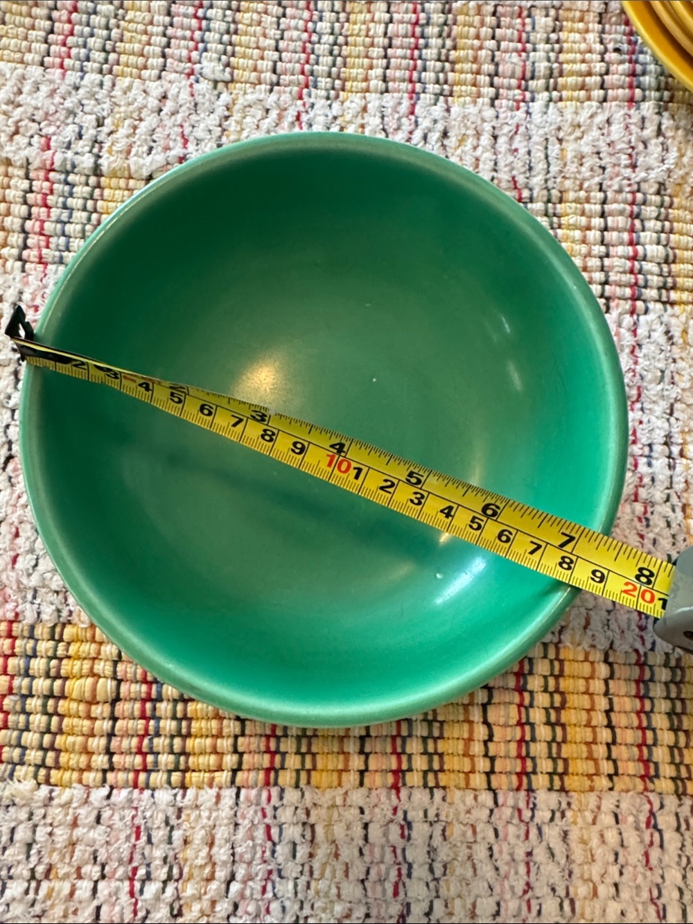 VTG Rare Harlequin Fiesta Salad Bowl Homer Laughlin
